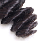 4*4inch Swiss Lace Closure Loose Wave 100% Human Hair