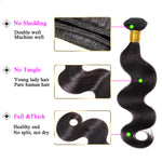 Brazilian Body Wave Hair 3Bundles 100% Virgin Human Hair Weave