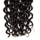 4*4inch Swiss Lace Closure Water Wave 100% Human Hair