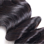 4*4inch Swiss Lace Closure Loose Wave 100% Human Hair