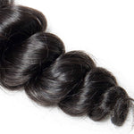 13*4inch Swiss Lace Closure Loose Wave 100% Human Hair